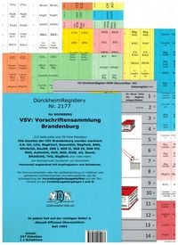 Produktbild: D&uuml;rckheimRegister&reg; VSV BRANDENBURG, BOORBERG Verlag
