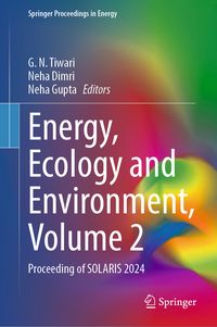 Produktbild: Energy, Ecology and Environment, Volume 2