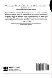 Produktbild: Braxton, J: Institutionalizing a Broader View of Scholarship