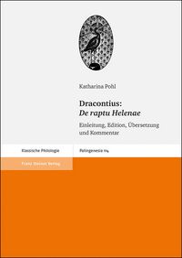Produktbild: Dracontius: De raptu Helenae
