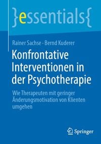 Produktbild: Konfrontative Interventionen in der Psychotherapie