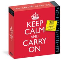 Produktbild: Keep Calm and Carry On Page-A-Day&reg; Calendar 2027