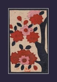 Produktbild: Carnet Lign&eacute; Fleurs de Cerisier, Japon 19e