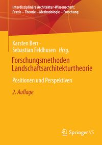 Produktbild: Forschungsmethoden Landschaftsarchitekturtheorie