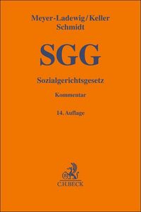 Produktbild: Sozialgerichtsgesetz. SGG