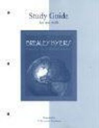 Produktbild: Study Guide for use with Principles of Corporate Finance