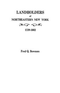 Produktbild: Landholders of Northeastern New York, 1739-1802