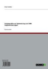 Produktbild: Ansatzpunkte zur Optimierung von CRM Implementierungen