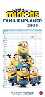 Produktbild: Minions Familienplaner 2026