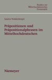 Produktbild: Pr&auml;positionen und Pr&auml;positionalphrasen im Mittelhochdeutschen