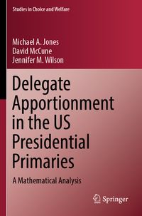 Produktbild: Delegate Apportionment in the US Presidential Primaries