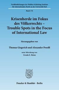 Produktbild: Krisenherde im Fokus des V&ouml;lkerrechts - Trouble Spots in the Focus of International Law.