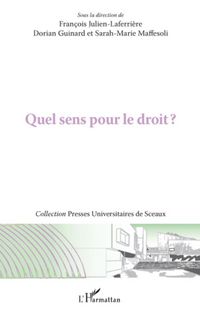 Produktbild: Quel sens pour le droit ?