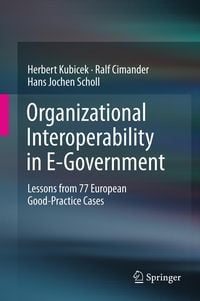 Produktbild: Organizational Interoperability in E-Government