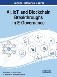 Produktbild: AI, IoT, and Blockchain Breakthroughs in E-Governance