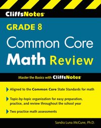 Produktbild: CliffsNotes Grade 8 Common Core Math Review
