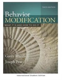 Produktbild: Martin, G: Behavior Modification