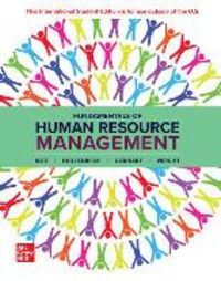 Produktbild: Fundamentals of Human Resource Management: 2024 Release ISE