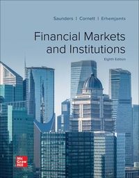 Produktbild: Saunders, A: Loose-Leaf for Financial Markets and Institutio