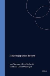 Produktbild: Handbook of Oriental Studies. Section 5 Japan, Modern Japanese Society