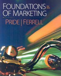 Produktbild: Pride, W: Foundations of Marketing