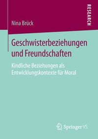 Produktbild: Geschwisterbeziehungen und Freundschaften