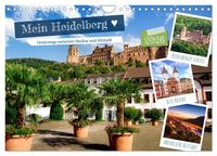 Produktbild: Mein Heidelberg - Unterwegs zwischen Neckar und Altstadt (Wandkalender 2026 DIN A4 quer), CALVENDO Monatskalender