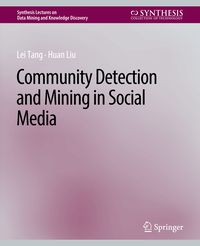 Produktbild: Community detection and mining in social media