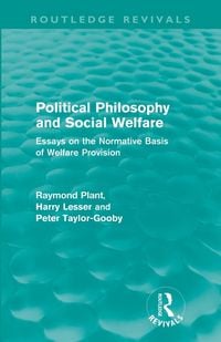 Produktbild: Political Philosophy and Social Welfare (Routledge Revivals)