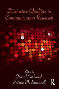 Produktbild: Distinctive Qualities in Communication Research