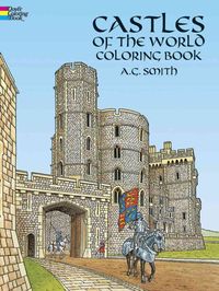 Produktbild: Castles of the World Coloring Book