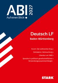 Produktbild: STARK Deutsch - Abi - Auf einen Blick! 2027 BW
