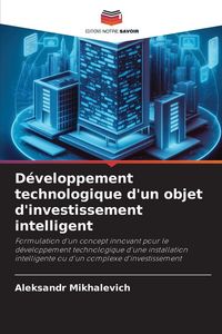 Produktbild: D&eacute;veloppement technologique d'un objet d'investissement intelligent