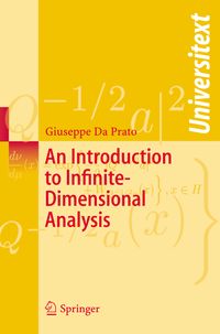 Produktbild: An Introduction to Infinite-Dimensional Analysis