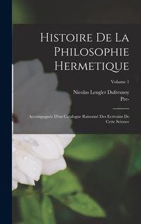 Produktbild: Histoire De La Philosophie Hermetique