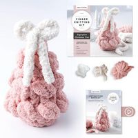 Produktbild: Super Simple Finger Knitting Kit Sugarplum Christmas Tree