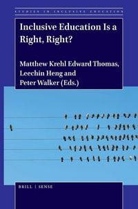 Produktbild: Inclusive Education Is a Right, Right?