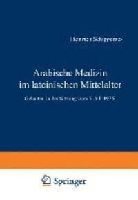 Produktbild: Arabische Medizin im lateinischen Mittelalter