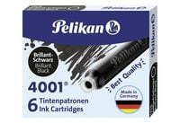 Produktbild: Pelikan Tintenpatrone 4001 TP/6 brillant-schwarz