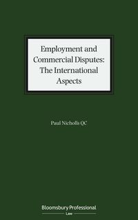 Produktbild: Nicholls Qc, P: Employment and Commercial Disputes: The Inte