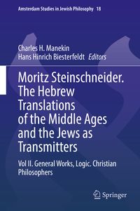 Produktbild: Moritz Steinschneider. The Hebrew Translations of the Middle Ages and the Jews as Transmitters