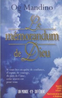 Produktbild: Le m&eacute;morandum de Dieu