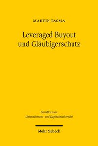 Produktbild: Leveraged Buyout und Gl&auml;ubigerschutz