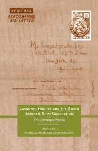 Produktbild: Langston Hughes and the South African Drum Generation