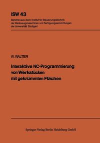 Produktbild: Interaktive NC-Programmierung von Werkst&uuml;cken mit gekr&uuml;mmten Fl&auml;chen