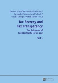 Produktbild: Tax Secrecy and Tax Transparency
