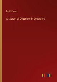 Produktbild: A System of Questions in Geography