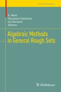 Produktbild: Algebraic Methods in General Rough Sets