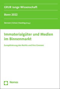Produktbild: Immaterialg&uuml;ter und Medien im Binnenmarkt