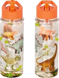 Produktbild: Glitzer-Trinkflasche (ca.0,3 l) - Dino Friends